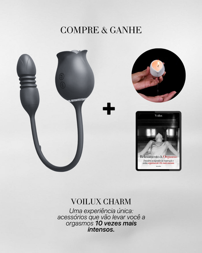 Vibrador Charm + Brindes Especiais